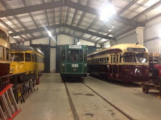 National Capital Trolley Museum in Maryland